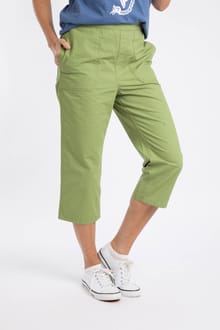 Anyar 3/4 Length Ripstop Trousers WashedOak