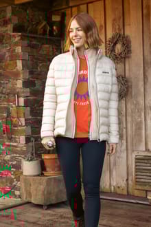 Travellia Lightweight Showerproof Padded Jacket Egg Shell