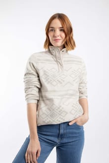 Amy Printed Microfleece Egg Shell