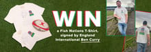 Chance to win a Ben Curry signed T-Shirt