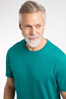 Hooked Branded T-Shirt Peacock Blue