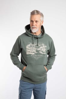 Bryant Front Print Graphic Popover Hoodie