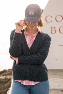 Nautical Knot Twill Cap Navy