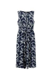 Nalani Printed Viscose Jumpsuit Ink