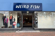 Weird Fish Taunton Shop Front