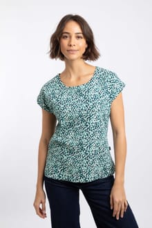 Paw Paw Printed Jersey T-Shirt Deep Teal