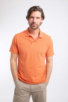Giles Pique Polo Shirt Mango