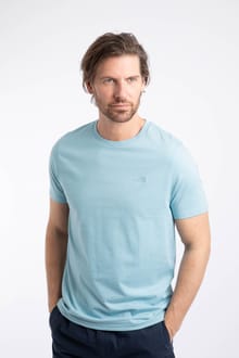 Hooked Branded T-Shirt Sky Blue