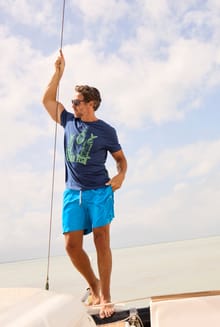 Banning Recycled Polyester Swim Shorts