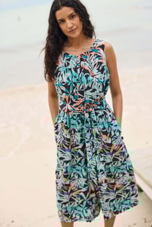 Nalani Printed Viscose Jumpsuit