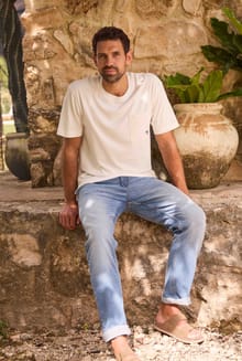 Eddie Straight Leg Denim Jeans