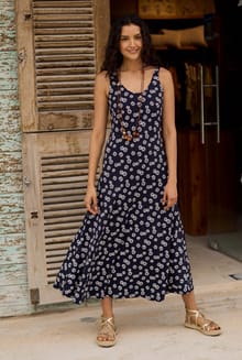 Tivoli Printed Jersey Dress
