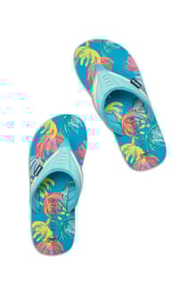 Thurleston Printed Flip Flops Azure