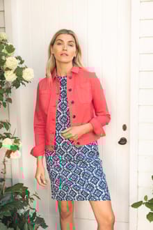 Rosanna Canvas Jacket Flamingo