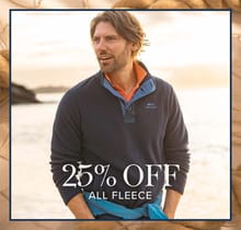 25% off fleece