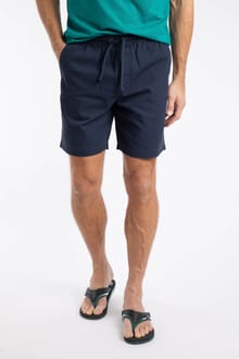 Weston Canvas Shorts Navy