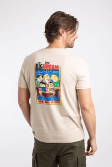 Big Bream Theory Back Print Artist T-Shirt String