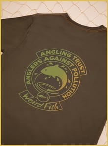 Angling Trust Back Print Graphic T-Shirt Fir Green