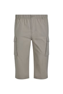 Summersville 3/4 Length Ripstop Cargo Shorts Flint Stone