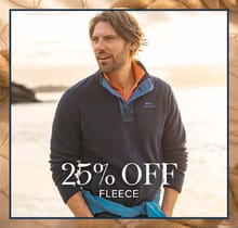 25% off Fleece