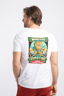 The World Carp 26 Back Print Artist T-Shirt White