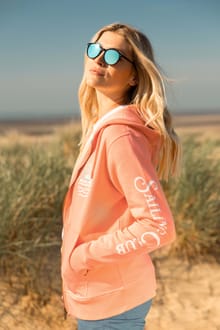 Cyra Graphic Full Zip Hoodie Sorbet