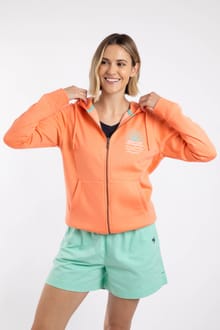 Cyra Graphic Full Zip Hoodie Sorbet