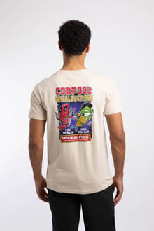 Codpool Back Print Artist T-Shirt String