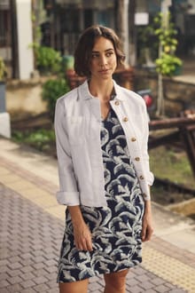 Rosanna Canvas Jacket White