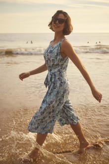 Nalani Printed Viscose Jumpsuit