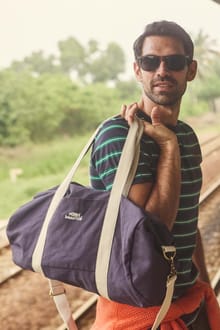 Murphy Canvas Holdall Navy