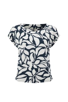 Clearwater
 Printed Top Light Navy