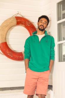 Brampton 1/4 Zip Sweatshirt Heritage Green