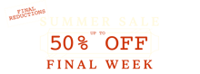 Sale - up to 50% off