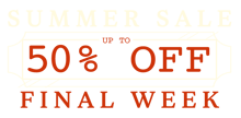 Sale - up to 50% off