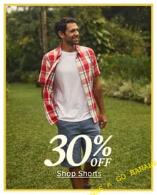 30% off Men's Shorts