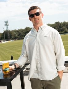 Benedict Button Down Oxford Shirt Laurel Green