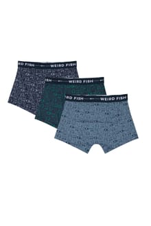 Ashridge Boxer Shorts 3 Pack Ash Blue