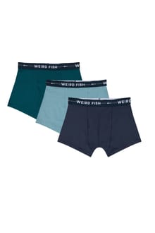 Ashridge Boxer Shorts 3 Pack Deep Teal