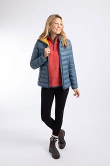 Eshka Lightweight Padded Jacket Ash Blue