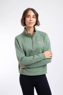 Avery 1/4 Zip Sweatshirt Military Green