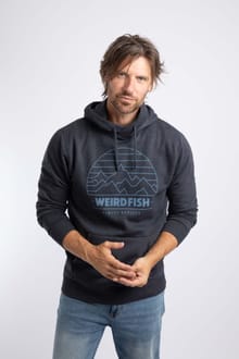 Wills Front Print Graphic Popover Hoodie