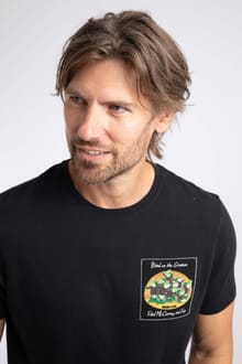 Band On The Grunion Back Print Artist T-Shirt Black