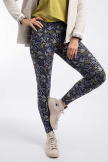 Bailey Printed Leggings Blue Shine