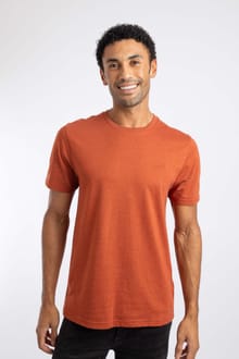 Hooked Branded T-Shirt Maple Brown