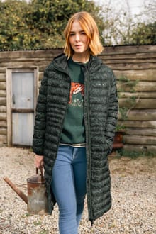 Iryssa Lightweight Padded Midline Hooded Jacket