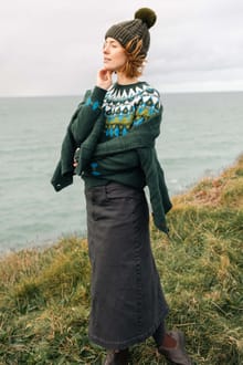 Juda Longline Denim Skirt