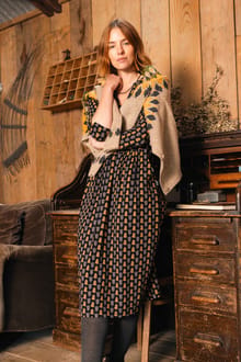 Isolde Printed Jersey Midi Dress Yellow Iris