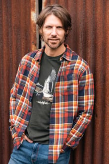 Broxton Long Sleeve Herringbone Check Shirt Dark Navy