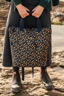 Ekora Printed Backpack Rustic Yellow